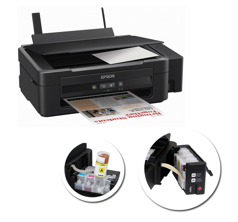 how to scan epson l210